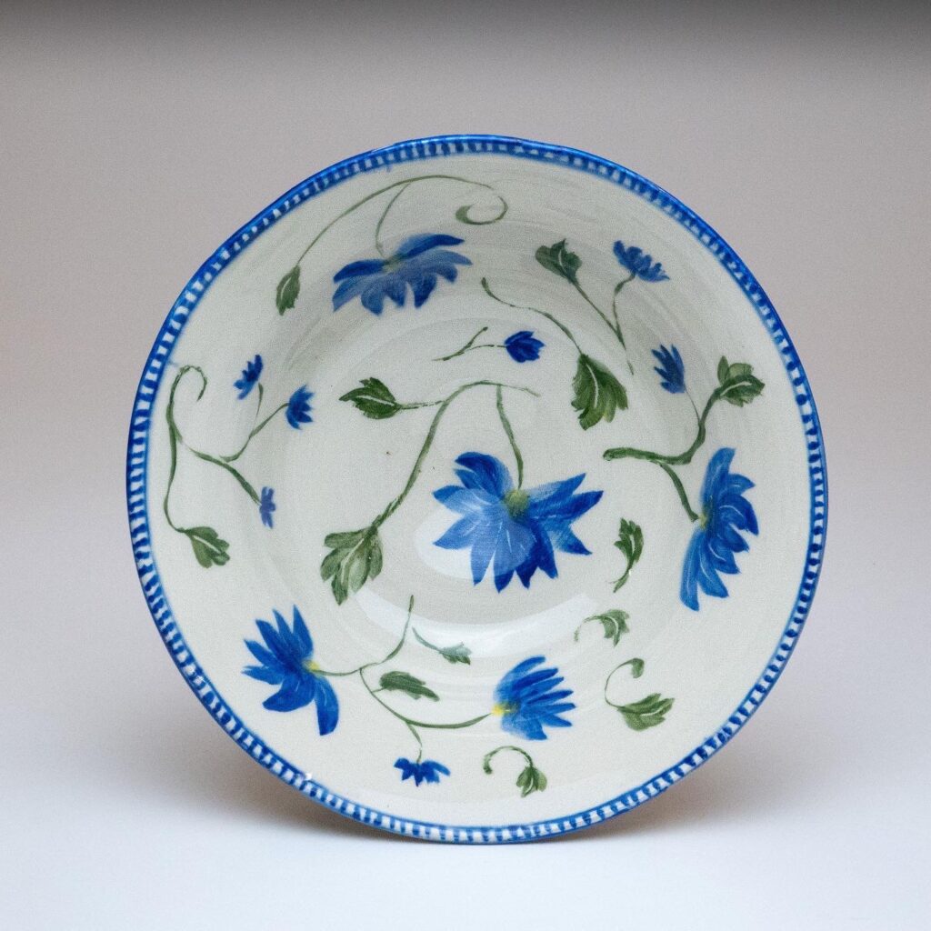 Millean's Blue Cornflower Bowl