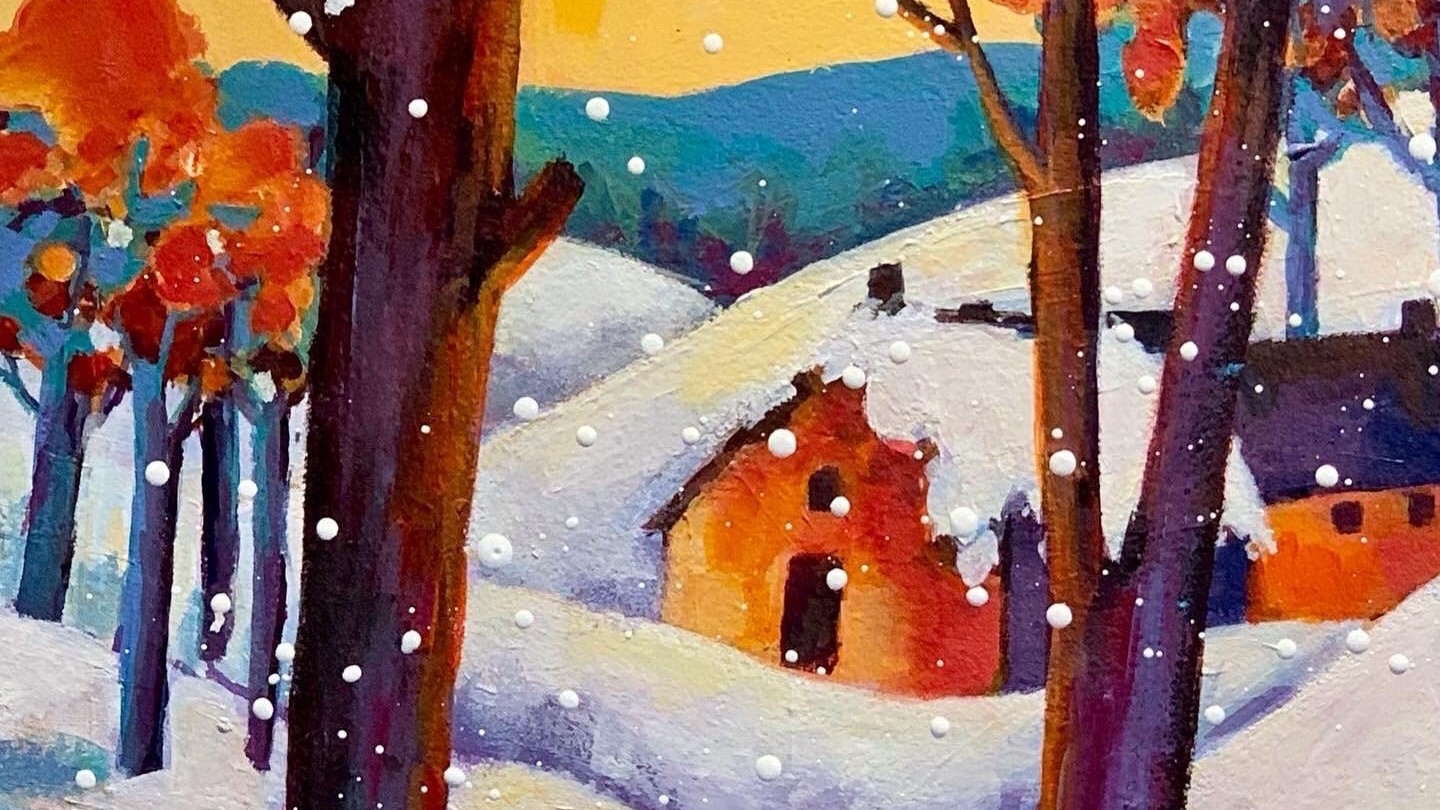 Arts Etobicoke: Paint the Season Bright - Studio Series with Jacintha Krish