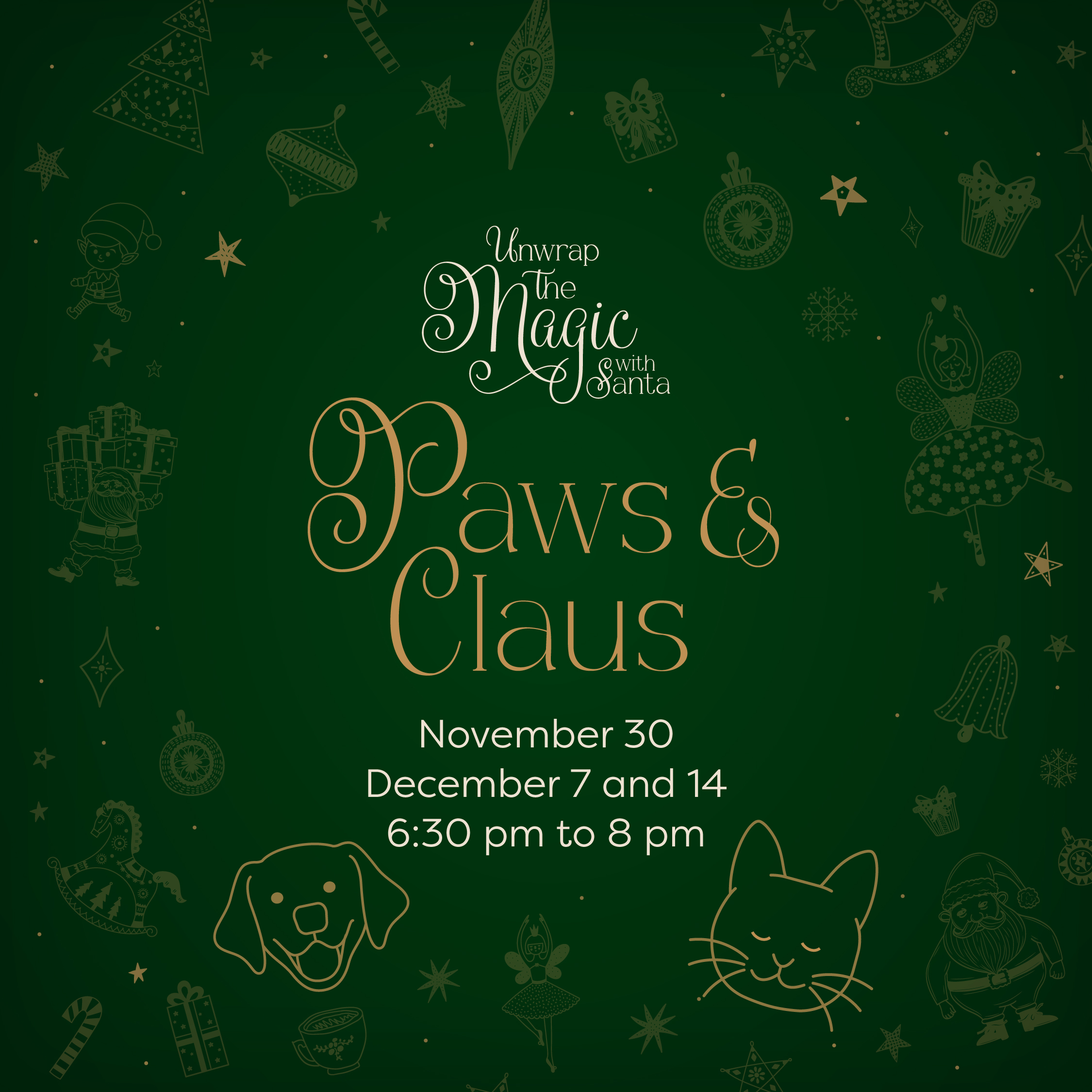 PAWS & CLAUS